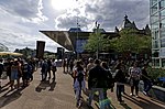 Thumbnail for File:Amsterdam - Museumplein - View on Stedelijk Museum from Van Gogh Museum.jpg