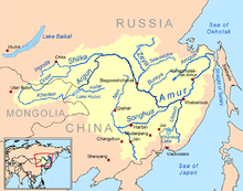 Amur River On World Map Amur   Wikipedia