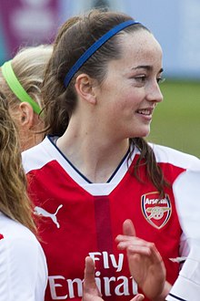 Anna Patten Arsenal LFC v Kelly Smith All-Stars XI (212) (cropped).jpg