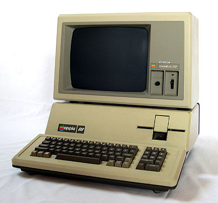 Apple III with Apple Monitor III.