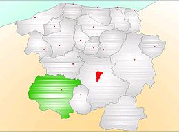 Distretto di Araç – Mappa
