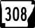 Indicatore autostrada 308