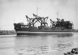 Australian Army ship <i>Crusader</i> (AV 2767) Australian Army amphibious operations support ship of World War II