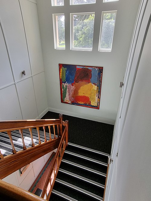 Artwork in the Robert Harper stairwell.jpg