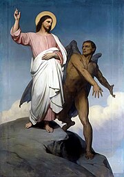 ary Scheffer - The Temptation Of Christ