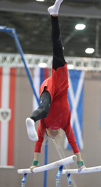 File:Austrian Future Cup 2018-11-23 Training Afternoon Parallel bars (Martin Rulsch) 0391.jpg