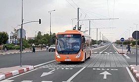 Un autobus della linea A