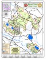 Gebiets Mappe von Bladen Lakes State Forest