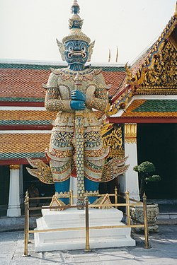 Bangkok, Wat Phra Kaew, Yaksha (6172950512).jpg