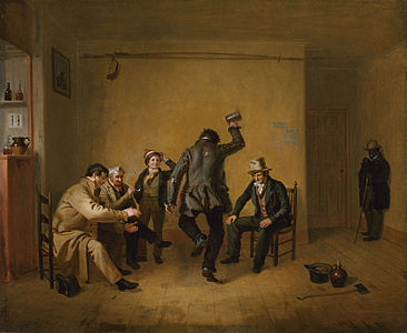 Bar-room Scene, 1835 by William Sidney Mount