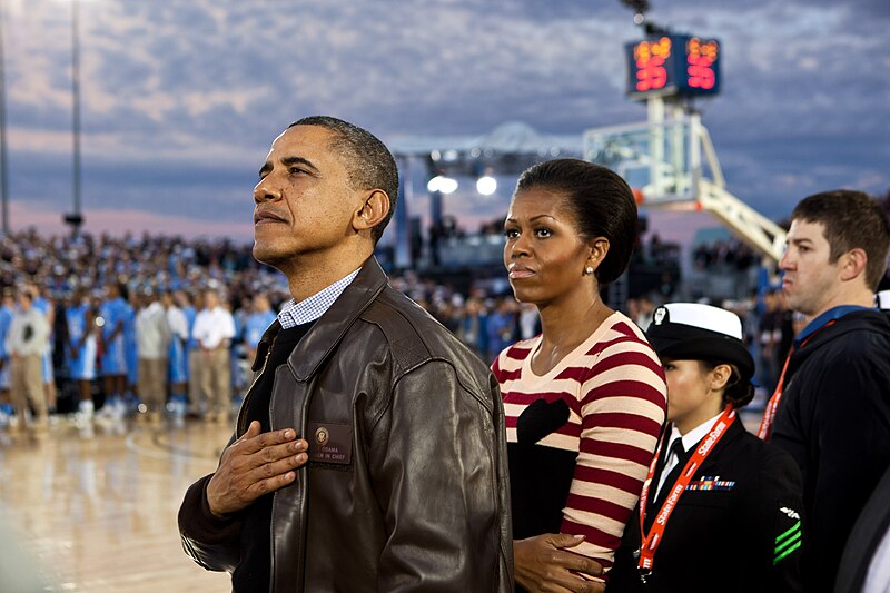 File:Barack and Michelle Obama aboard the USS Carl Vinson, North Island Naval Station, San Diego, California (6538199047).jpg