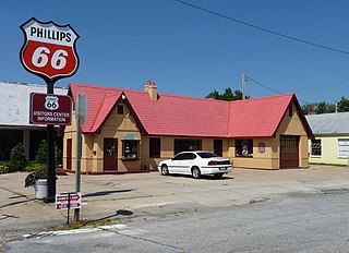 <span class="mw-page-title-main">Baxter Springs Independent Oil and Gas Service Station</span> United States historic place