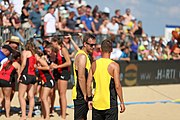 Deutsch: Deutsche Beachhandball-Meisterschaften 2022; Tag 3: 7. August 2022 – Frauen,Finale, Beach Bazis Schleissheim – Minga Turtles Ismaning 2:1 (20:26, 24:20, 8:6) English: German Beach handball Championships; Day 3: 7 August 2022 – Women Final – Beach Bazis Schleissheim Vs Minga Turtles Ismaning 2:1 (20:26, 24:20, 8:6)