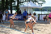 Deutsch: Beachhandball Europameisterschaften 2019 (Beach handball Euro); Tag 2: 3. Juli 2019 – Frauen, Vorrunde Gruppe C, Slowenien-Italien 0:2 (7:24, 18:22) English: Beach handball Euro; Day 2: 3 July 2019 – Women Preliminary Round Group C – Slovenia-Italy 0:2 (7:24, 18:22)
