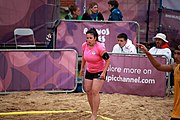 Deutsch: Beachhandball bei den Olympischen Jugendspielen 2018; Tag 6, 12. Oktober 2018; Jungen, Platzierungssspiel Ränge 5-6 – Thailand-Ungarn 0:2 English: Beach handball at the 2018 Summer Youth Olympics at 12 October 2018 – Boy's Placement Match 5-6 – Thailan-Hungary 0:2