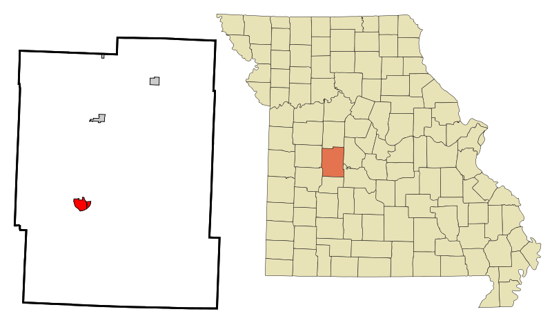 File:Benton County Missouri Incorporated and Unincorporated areas Warsaw Highlighted.svg