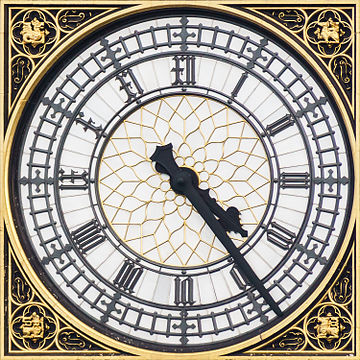 Big Ben Inner Clock Face