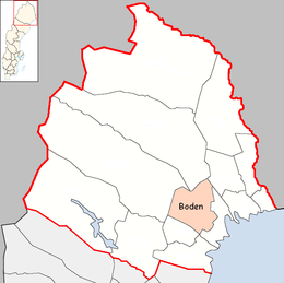 Boden – Localizzazione
