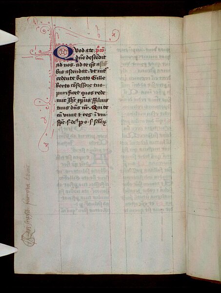 File:Bodleian Libraries, Latin texts on St Gilbert of Sempringham 116v.jpg