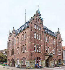 Das Rathaus von Borkum