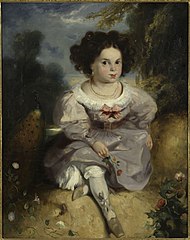 Léopoldine Hugo à l'âge de quatre ans