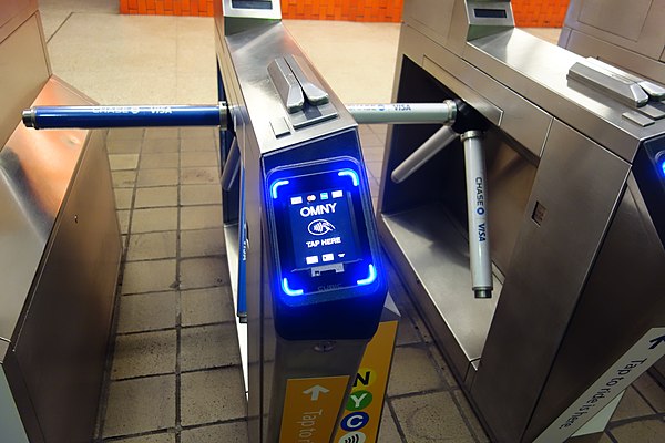 OMNY Payment System for Subway Trains