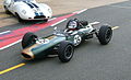 A BT11 (1964 - 1965) enters the pits at Silverstone, July 2007