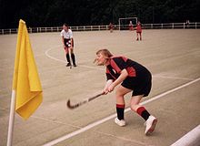 Sideline hit in a match Standard Athletic Club vs. British School of Paris (1996) Brenda256.jpg
