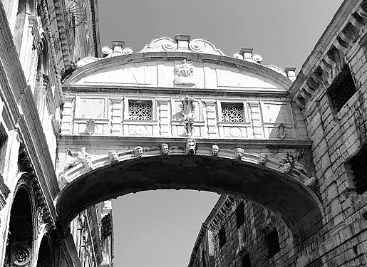 Bridge of Sighs (Ponte dei Sospiri), Venice, Italy