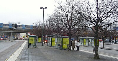Brommaplan bus and subway terminal