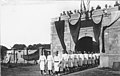 A German sports festival (artistic gymnastics, Turnerfest) in Tsingtau in 1913