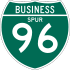 Business Spur Interstate 96 marker