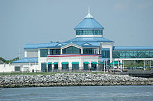 Cape May-Lewes Ferry terminal of the Cape May-Lewes Ferry CMLF-CMTerminal.jpg