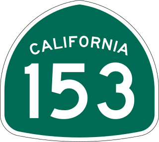 <span class="mw-page-title-main">California State Route 153</span> Highway in California