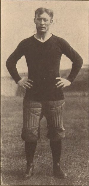 Captain of the 1908 football team J. Quincy Banbury.jpg