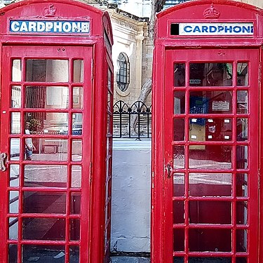 Card Phone box in Valletta