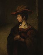 Carel Fabritius naar Rembrandt van Rijn - Portret van Saskia van Uylenburgh (Antwerp).jpg