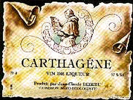 Étiquette de cartagène.