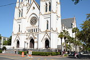 Cathedral of St. John the Baptist, in Savannah, Georgia, US