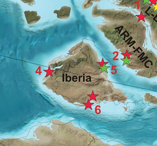 Image: Cenomanian Coniacian Iberia