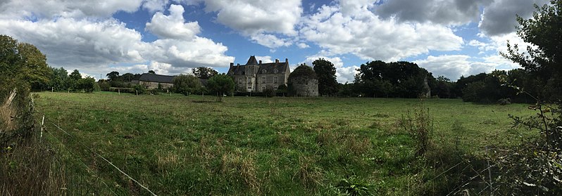 File:Château de la Sénaigerie 44830 Bouaye façade Ouest -.jpg