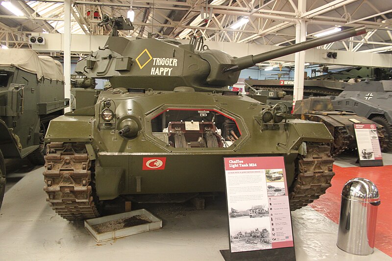 File:Chaffee Light Tank M24 at the Tank Museum.jpg