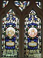 Chessington, St Mary the Virgin's church, Stained-glass window, west end.jpg