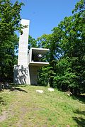 Antony Gormley & David Chipperfield-en Sculpture for an objective experience of architecture (2008), Kivik Art Centre, Suedia.]]