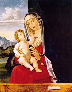 <i>Madonna and Child</i> (Cima, Gemona del Friuli) Painting by Cima da Conegliano