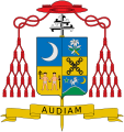 Coat of arms as Cardinal and Archbishop of Capiz