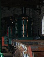 Kopi Pot No. 17, Mesin Bekerja interior, tambang batu bara, Beamish Museum, 11 September 2011.jpg