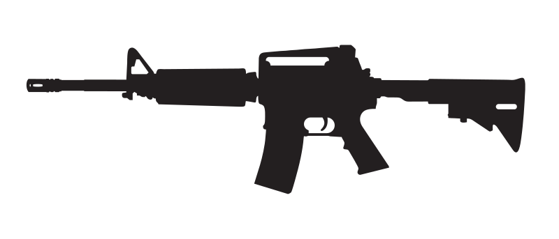 Double Vector Gun Png