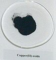 Black copper (II) oxide
