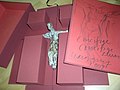Crucifige, crucifige, eum! Eine Kassette, die Peter Marggraf 2009 angefertigt hat. Aufbewahrt im Dommuseum Hildesheim.
